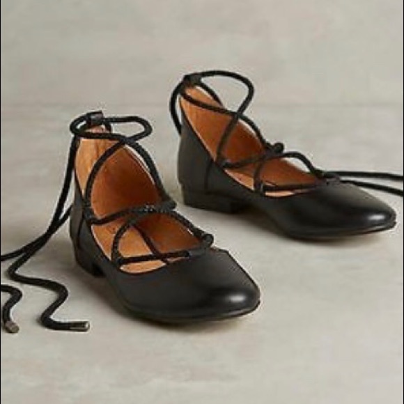 Anthropologie Shoes - NWOB✨Anthro’s KELSI DAGGER Deandra Flats Black 8.5